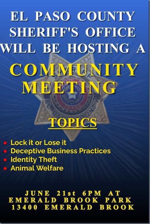 COMMUNITY MEETING - 6212023