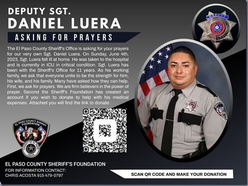 PRAYERS FOR SGT. LUERA - UPDATED
