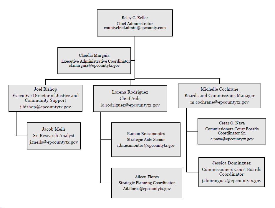 Organizational Chart