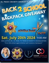 BACK TO SCHOOL BACKPACK GIVEAWAY