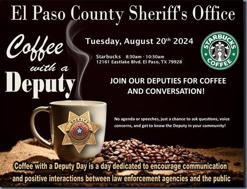 COFFEE WITH A DEPUTY 08202024