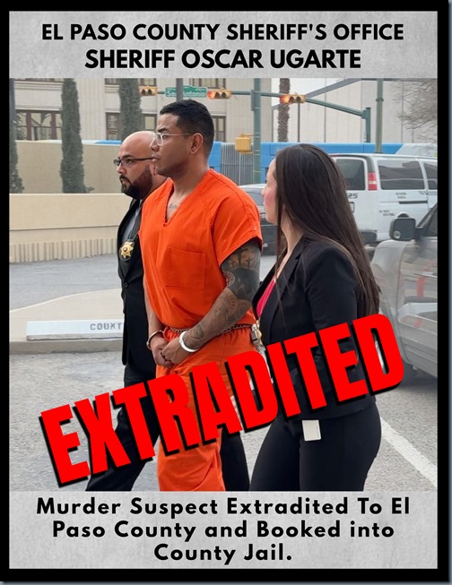 MUDER SUBJECT EXTRADITED