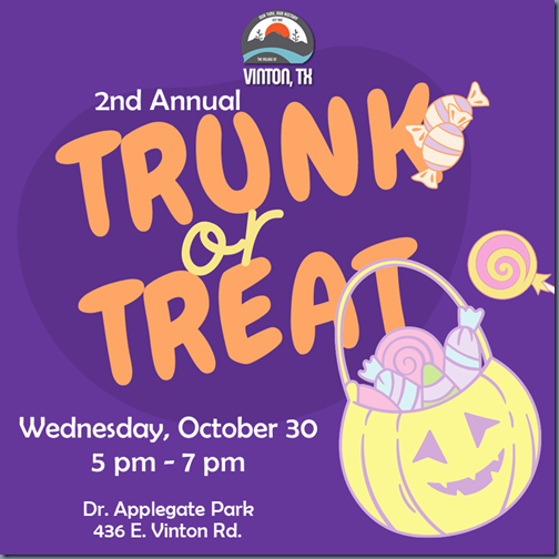 Trunk or Treat Flyer