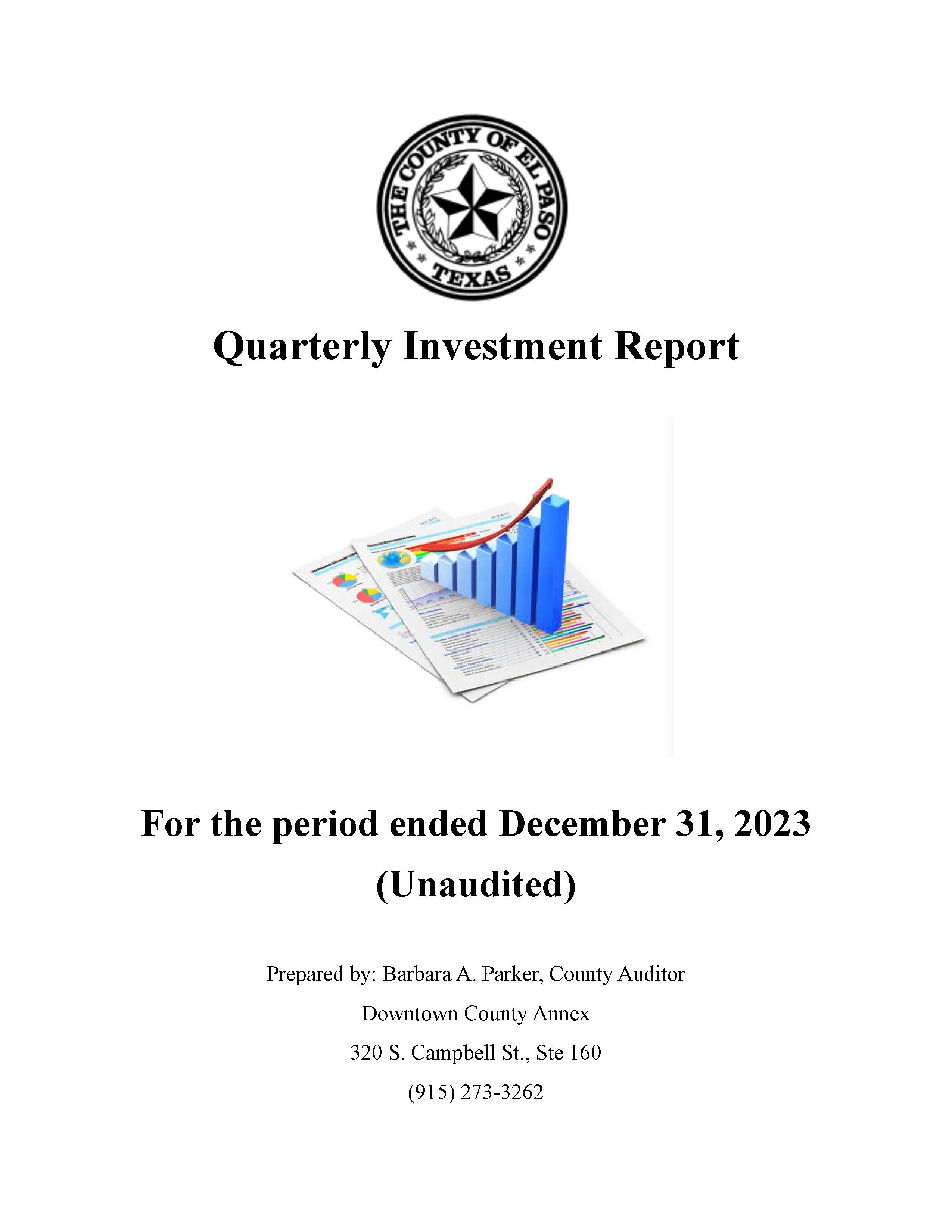 Cover Investment Quarterly Report 01-2024